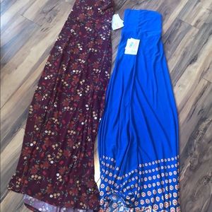 Lot of 2 Medium Lularoe Maxi NWT